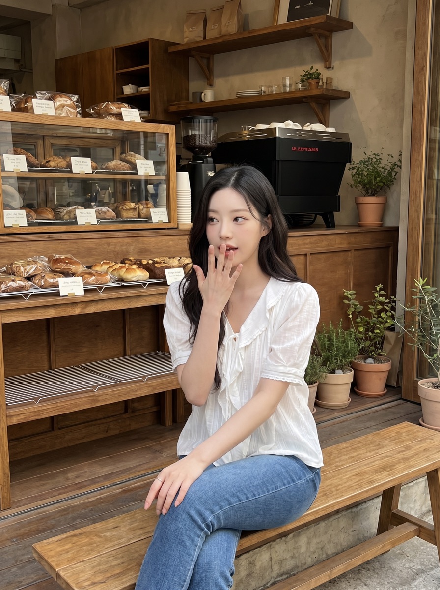 베이커리의 아침